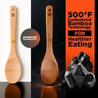 Solvix™ Bamboo Multifunction Kitchen Utensil Set