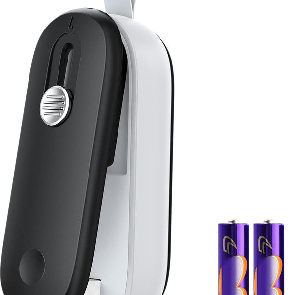 Solvix - Mini Bag Sealer 2-in-1 | Heat Seal & Cutter (Batteries Included)